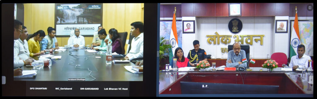 राज्यपाल डेका ने गरियाबंद जिले में जल संरक्षण, प्राकृतिक खेती और जनकल्याणकारी योजनाओं पर दिया विशेष जोर…