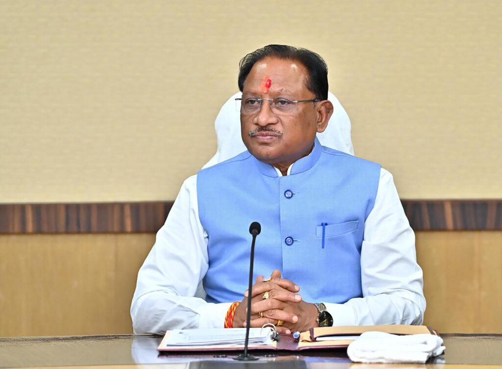 कोरिया जिले में मुख्यमंत्री विष्णु देव साय की चौपाल, पेयजल व्यवस्था पर दिखे सख्त तेवर