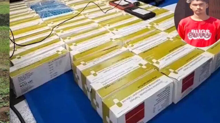 घर के बाहर बेच रहा था नशीली टेबलेट, पुलिस ने 52 हजार रुपये की प्रतिबंधित दवा के साथ युवक को दबोचा