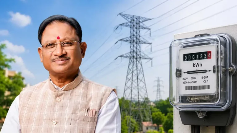 बिजली उपभोक्ताओं को बड़ी राहत: मुख्यमंत्री साय ने बढ़ाई समाधान योजना की अवधि, सरचार्ज माफी का मिलेगा लाभ