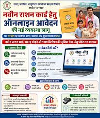 राशनकार्ड के लिए अब नहीं लगाने होंगे चक्कर, सेवा-सेतु पोर्टल से करें आवेदन…
