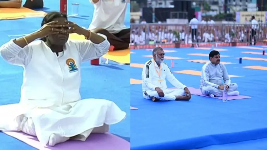 International Yoga Day 2026: मध्य प्रदेश में योग दिवस की धूम, राष्ट्रपति द्रौपदी मुर्मू ने जबलपुर में किया योग, इंदौर ने बनाया विश्व रिकॉर्ड