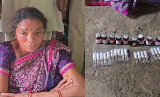 नशीले इंजेक्शन की तस्करी का खुलासा, आबकारी टीम ने महिला आरोपी को पकड़ा