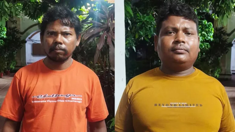 डबल मर्डर का 72 घंटे में खुलासा, जमीन विवाद में दंपति की हत्या कर शव जलाने वाले दो भाई गिरफ्तार