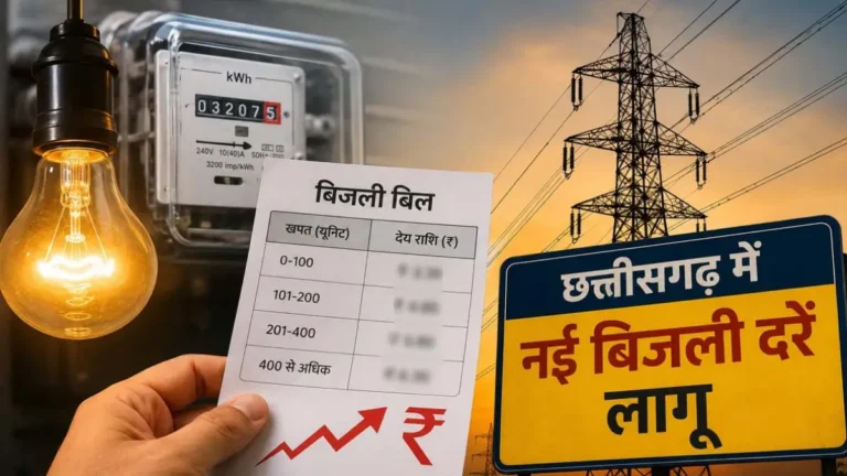 CG Electricity Tariff: आज से महंगी हुई बिजली, छत्तीसगढ़ में लागू हुई नई दरें, जानिए अब कितने रुपये प्रति यूनिट देना होगा