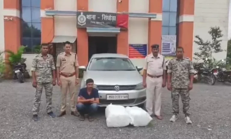 अंतरराज्यीय गांजा तस्करी का भंडाफोड़: सीक्रेट चेंबर से 37.940 किलो गांजा जब्त