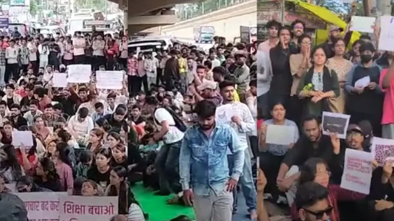 दिल्ली से उठी चिंगारी अब मध्य प्रदेश तक पहुंची, 20 जिलों में सड़कों पर उतरे छात्र, कई शहरों में तेज हुआ आंदोलन