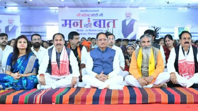 नक्सलवाद से प्रभावित रहे क्षेत्रों में शांति के साथ खुल रहे विकास और समृद्धि के नए द्वार : मुख्यमंत्री साय