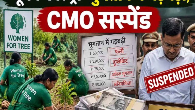 CMO पर गिरी गाज, तीन मामलों में प्रथम दृष्टया दोषी मिलने पर यशवंत देवांगन निलंबित; जानें पूरा मामला