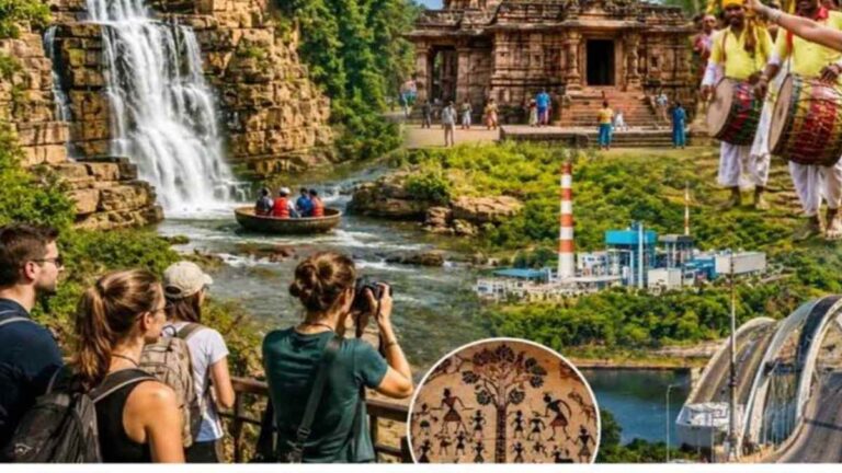 विदेशी पर्यटकों को आकर्षित कर रहा छत्तीसगढ़ का ग्रामीण पर्यटन मॉडल