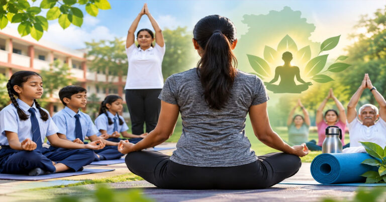 छत्तीसगढ़ में स्कूलों से वेलनेस सेंटर तक पहुंचेगा योग, 1800 प्रशिक्षकों की तैयारी
