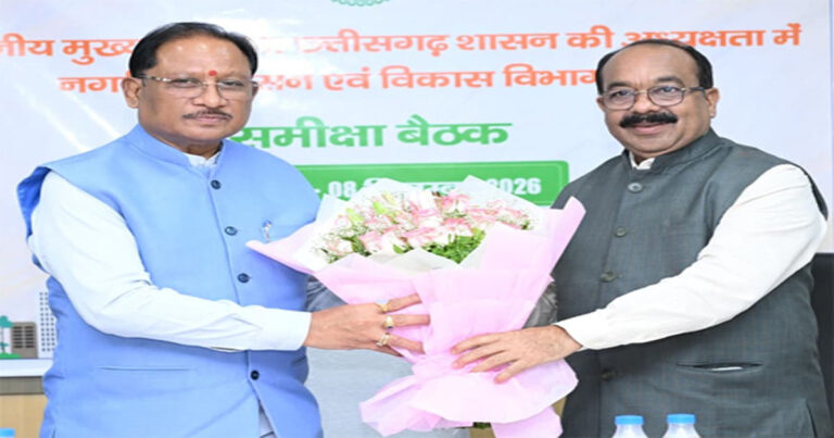 शहरों में नागरिक सुविधाओं और विकास कार्यों में लाएं तेजी : मुख्यमंत्री साय