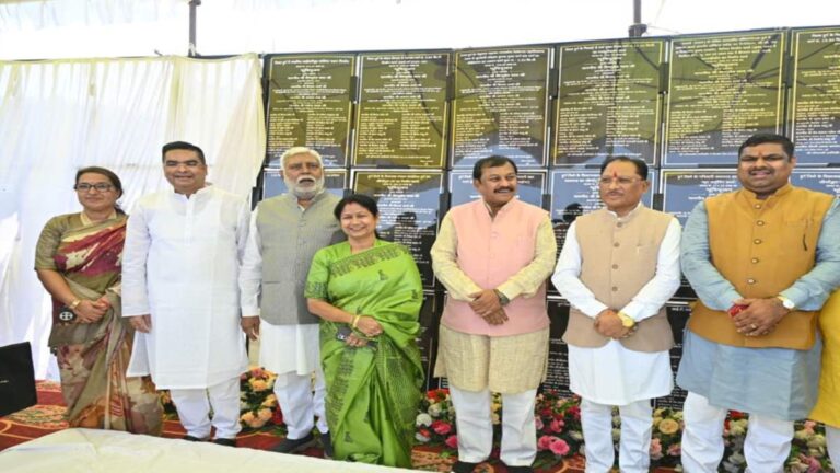 मुख्यमंत्री साय ने जिले को दी 218 करोड़ से अधिक के विकास कार्यों की सौगात