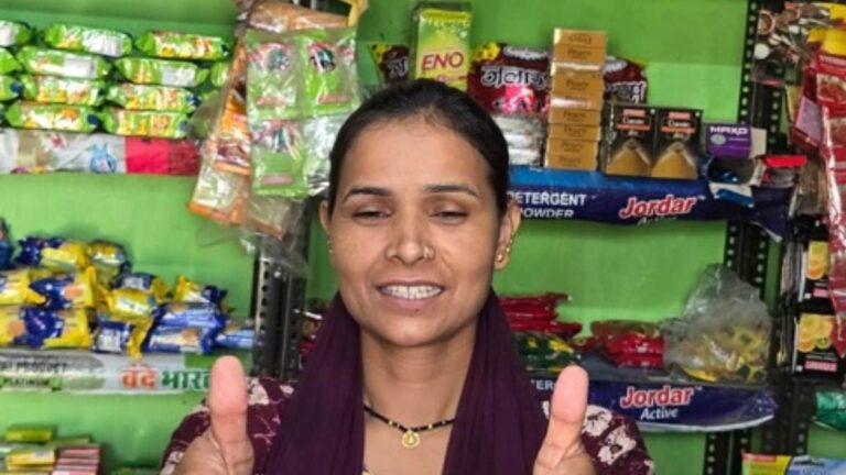 बिहान के सहयोग से सहाना अंसारी ने शुरू किया किराना व्यवसाय
